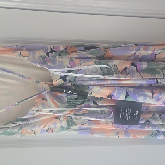 Ivory Multi Floral Print Sleeveless Maxi Dress - Picture 3 of 3